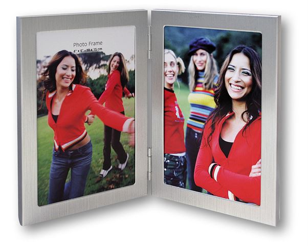 ZEP Fotorahmen 8702v2 Silber 2x 13x18 cm