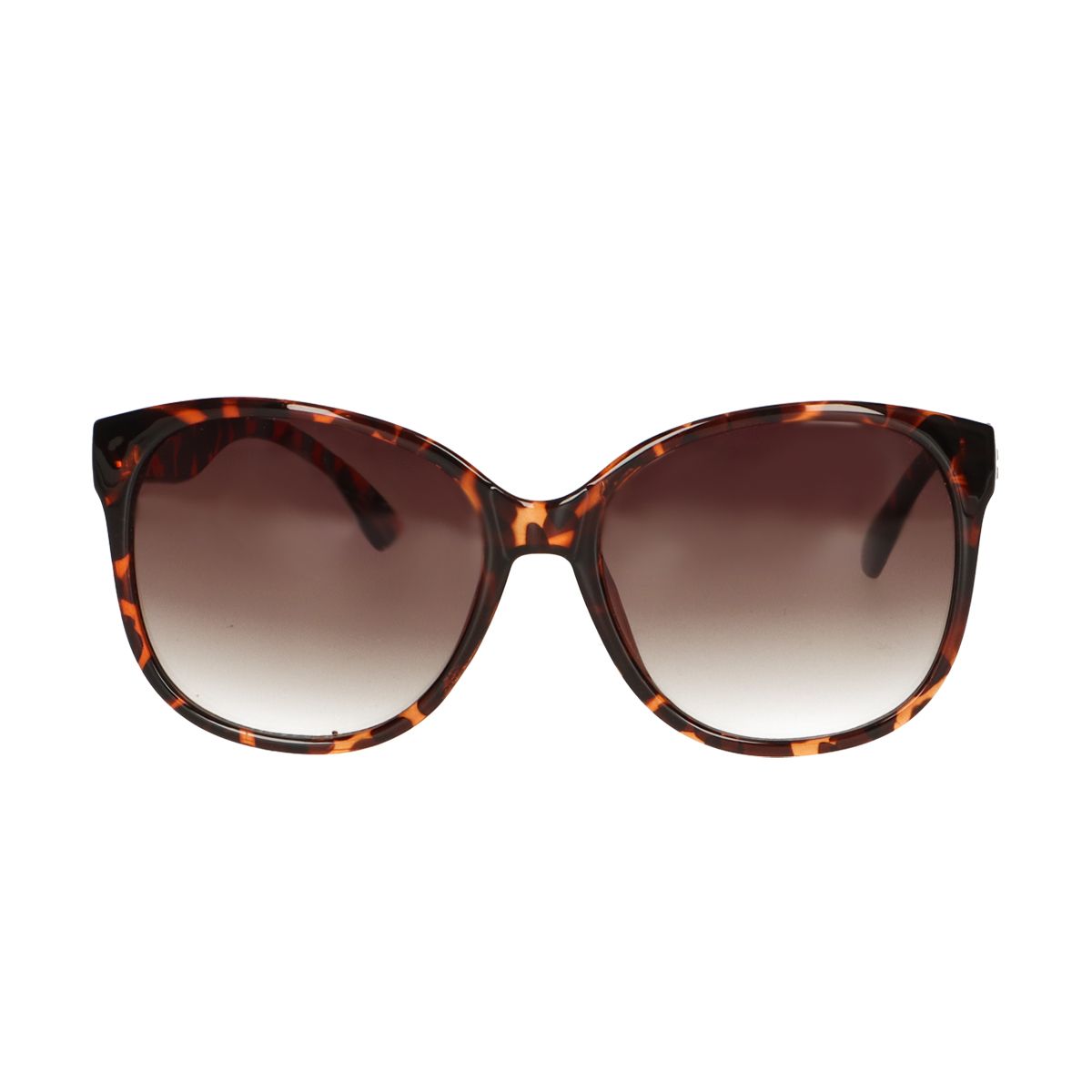 Spektrum Sonnenbrille braune Havanna Oval Damen