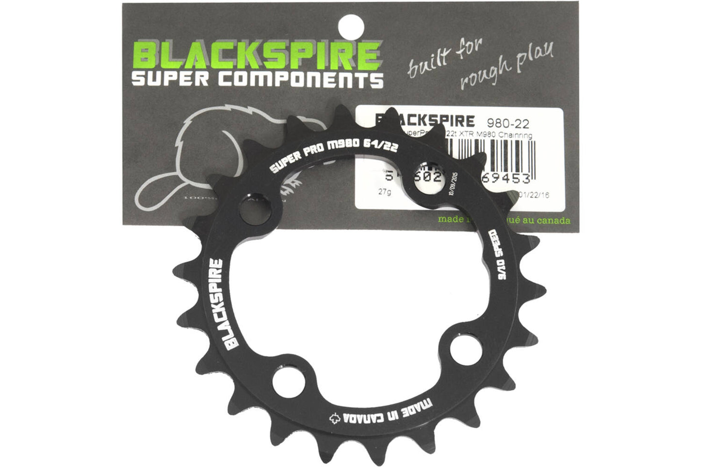 Blackspire - Chain Top MTB Super Pro XTR FC -M980 64BCD 22T.
