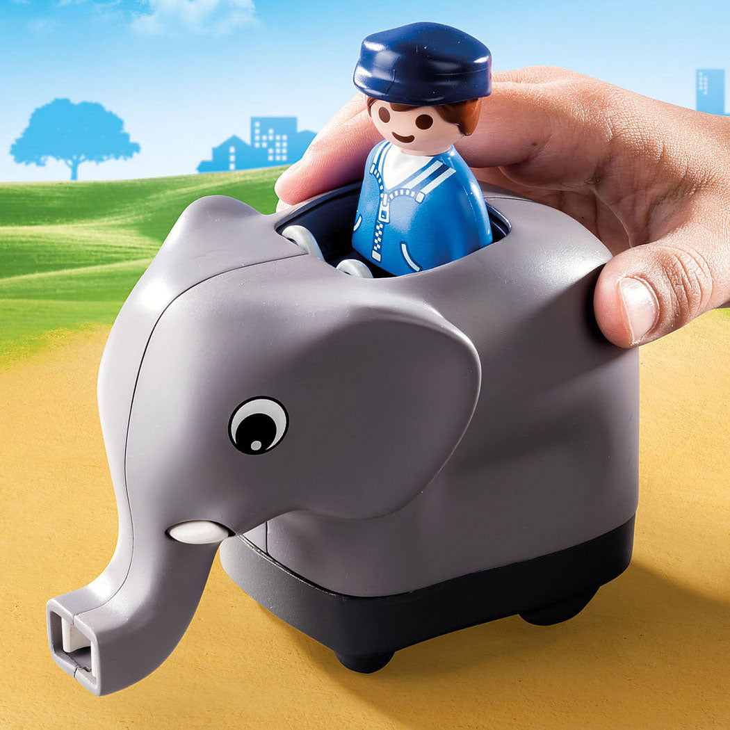 Playmobil 1.2.3. Tierzug 70405