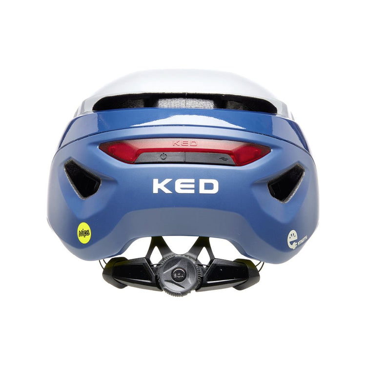 Fahrradhelm KED Mitro UE-1 M (52-58cm) - Blau Weiß