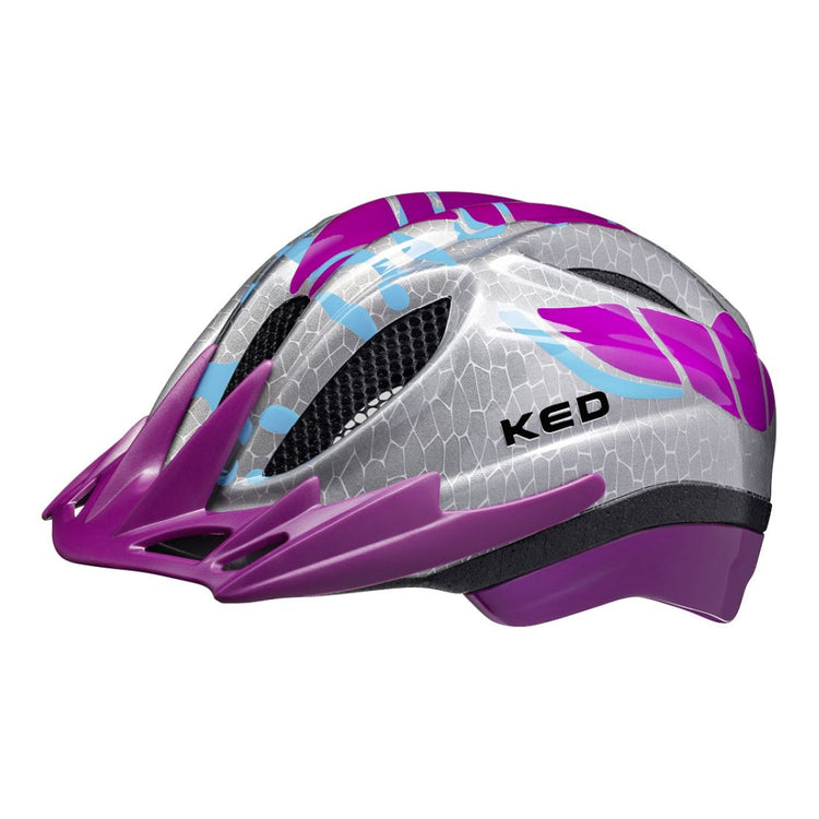Fahrradhelm KED Meggy II S M (49-55cm) - violetter Stern