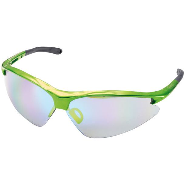 Ked Radsportbrille JackaI neongrün (multi-grün-verspiegelt)