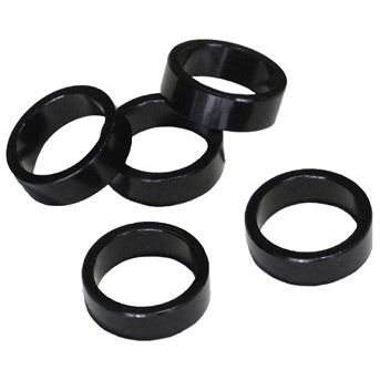 Tecora Ahead Ball Head Füllstoffringe 28,6 x 36 x 20 mm Matt Black 10 Stück