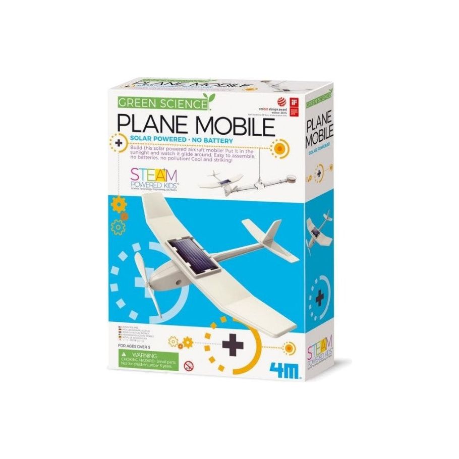 4m KidzLabs KitingSpakket -Solle Flugzeug Mobile