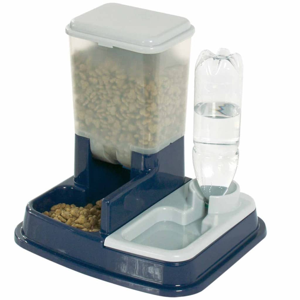 Flamingo Flamingo Haustiere Feed Waterbak Duo Max Blue 5344046