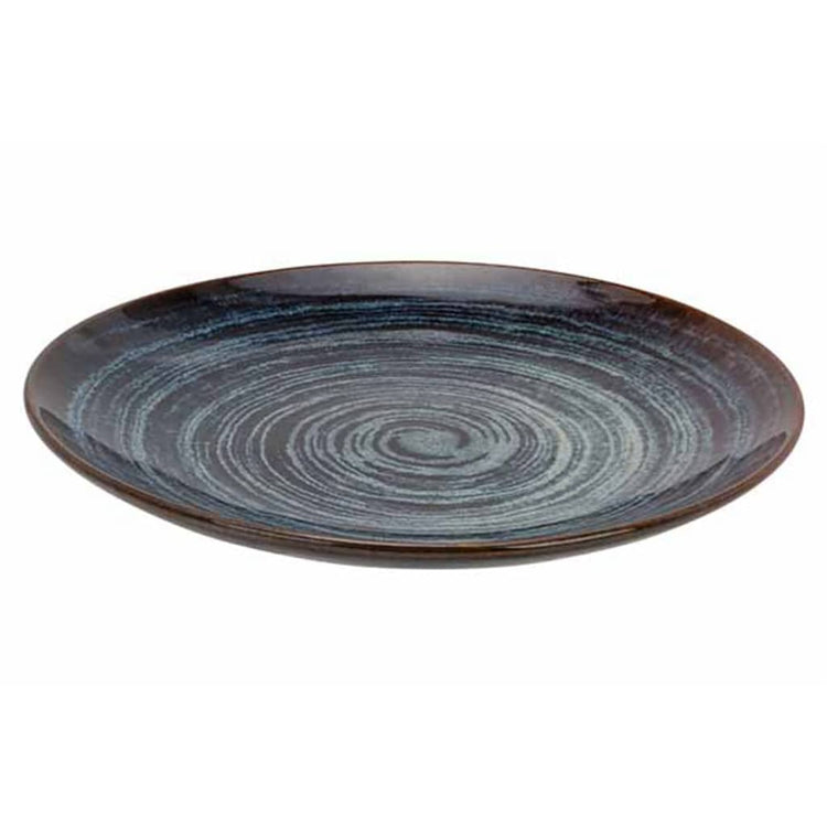 Gemütliche trendige, gemütliche trendige Dessertboard Atlantis 6 ST Kreismuster Ø21,5 cm Blau