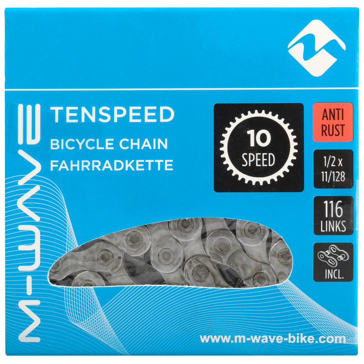 M-Wave M-Wave (KMC) Halskette 10-Gang 11 128 116 Schakels Anti-Roest in Box