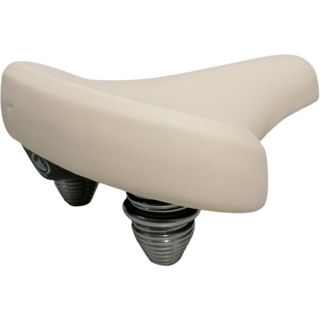 Selle MonteGrappa CR1800 Selva Junior Cruiser Sattel -Creme