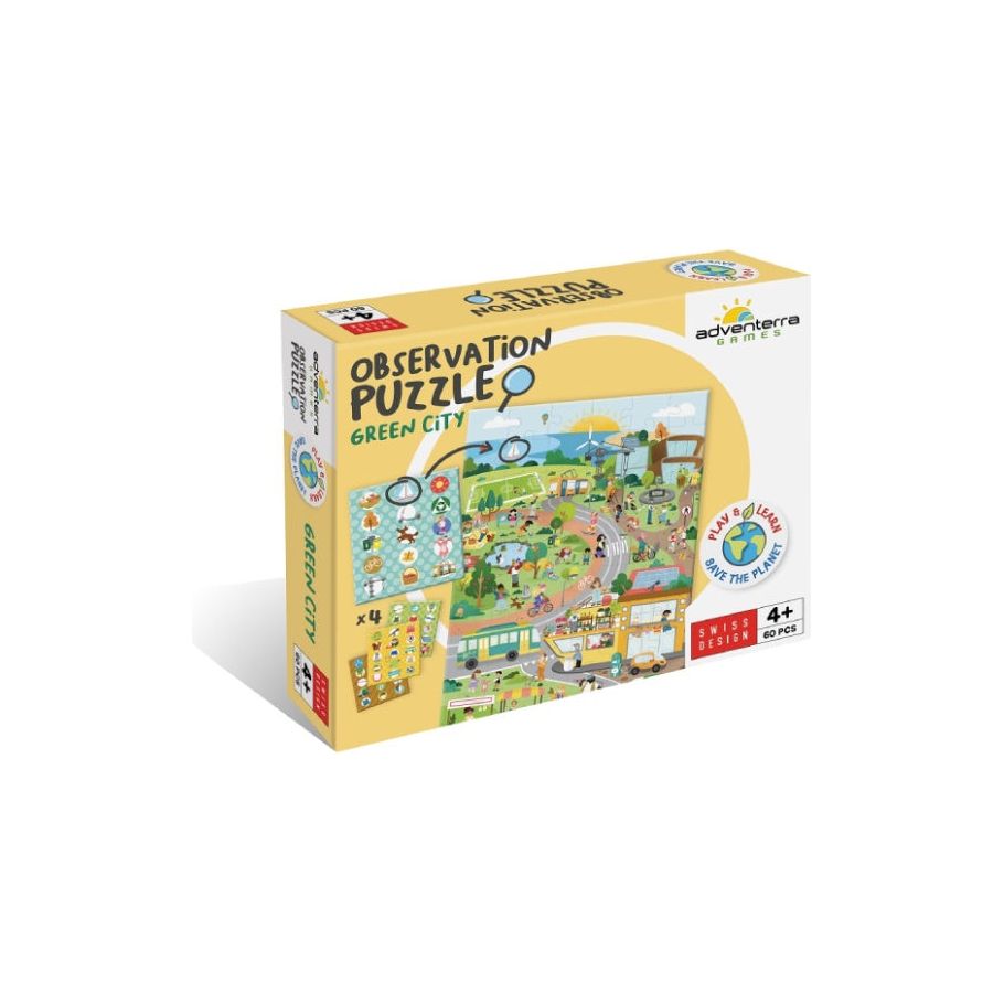 Adventerra Games Puzzle Beobachtung grüne Stadt