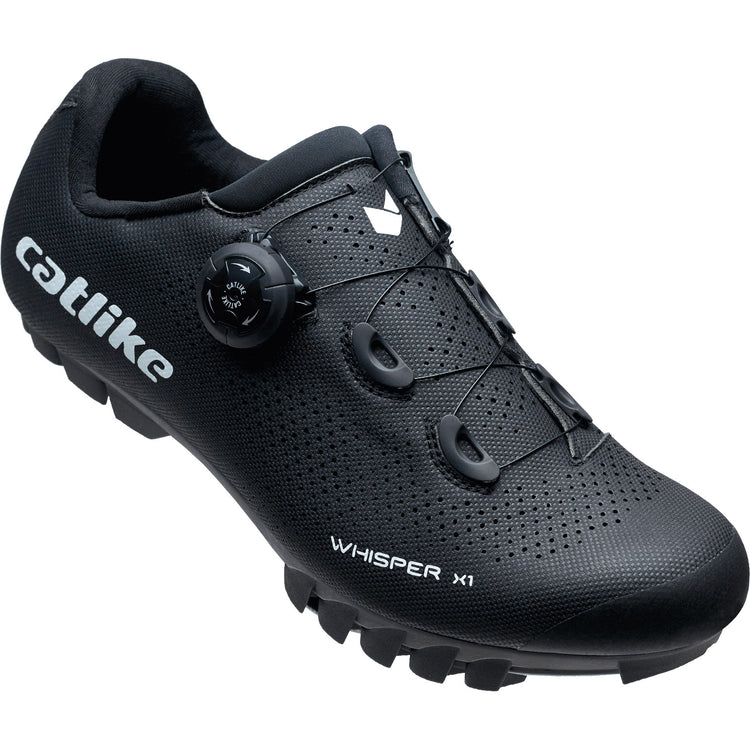 Catlike Schuhe Whisper X1 MTB Nylon Größe 45 schwarz