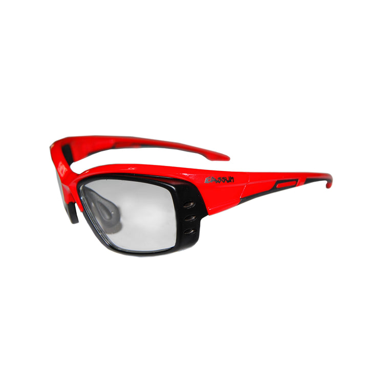 Brille Pro Rx Montura 581 Rote Matte Schwarz