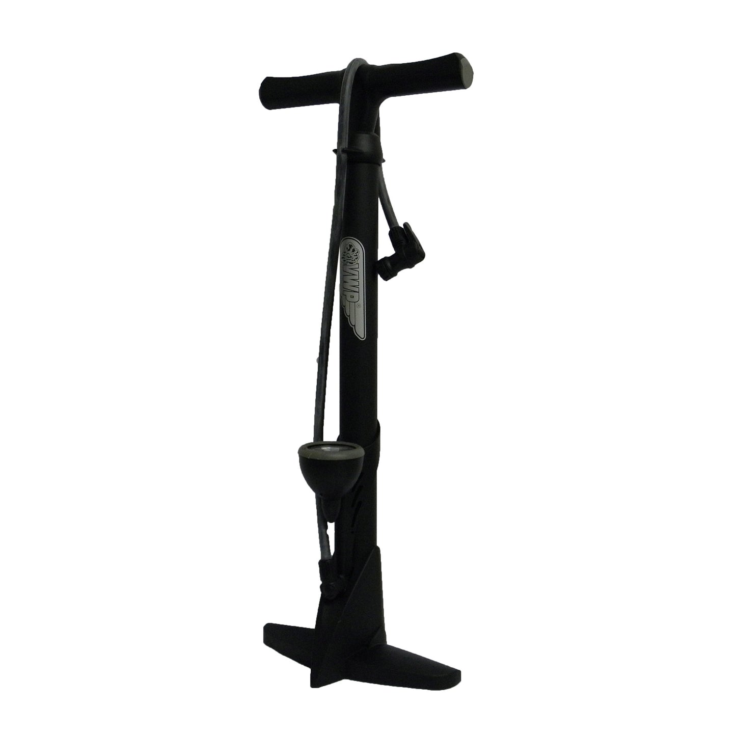 VWP-Bodenpumpe mit Druckmesser PVC GF-43P Schwarz