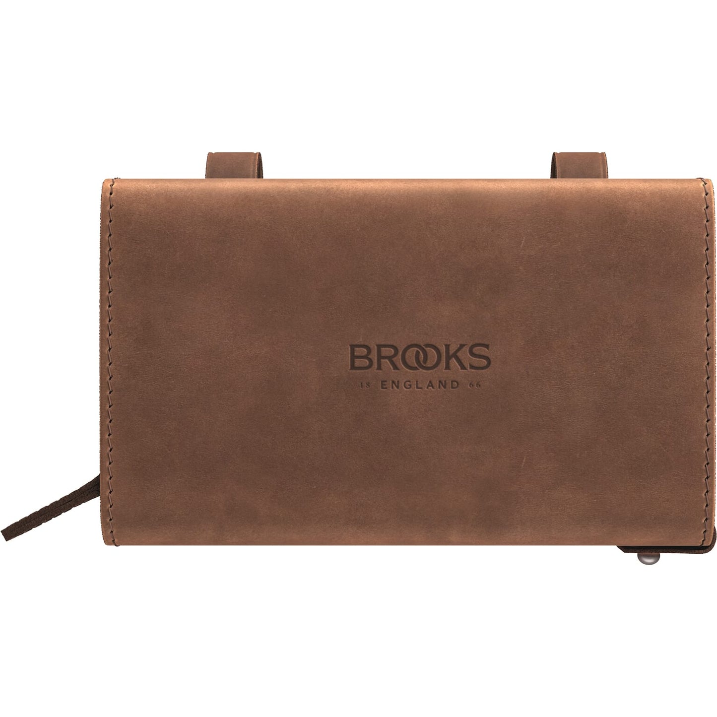 Brooks Sattle Bag D-förmig gealtertes Braun