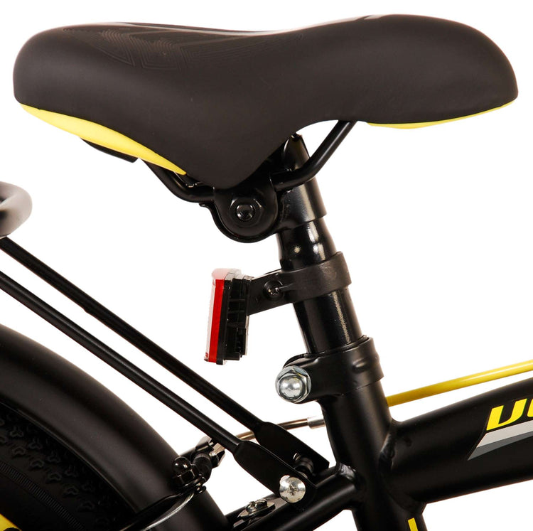 Volare Thombike Children's Bike - Jungen - 16 Zoll - Schwarzgelb - Zwei Handbremsen