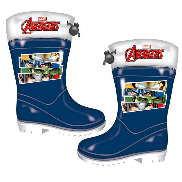 Arditex Regenstiefel Avengers Junior PVC Dunkelblau Größe 24