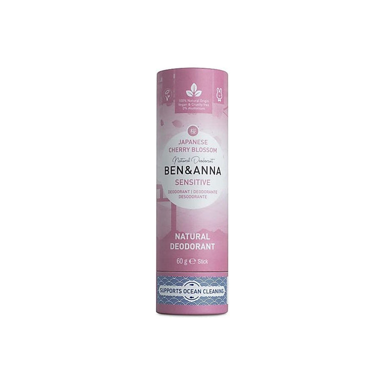 Ben Anna Deodorant in Papertube -sensiblen Kirschblüten 60 Gramm