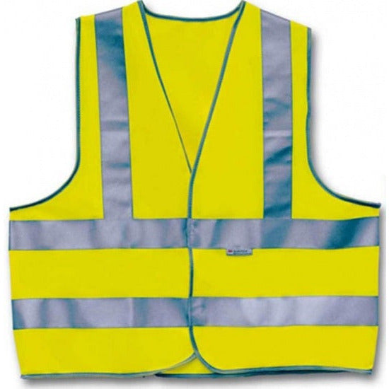 Sicherheitsweste 3 Streifen Unisex Gelb Größe L