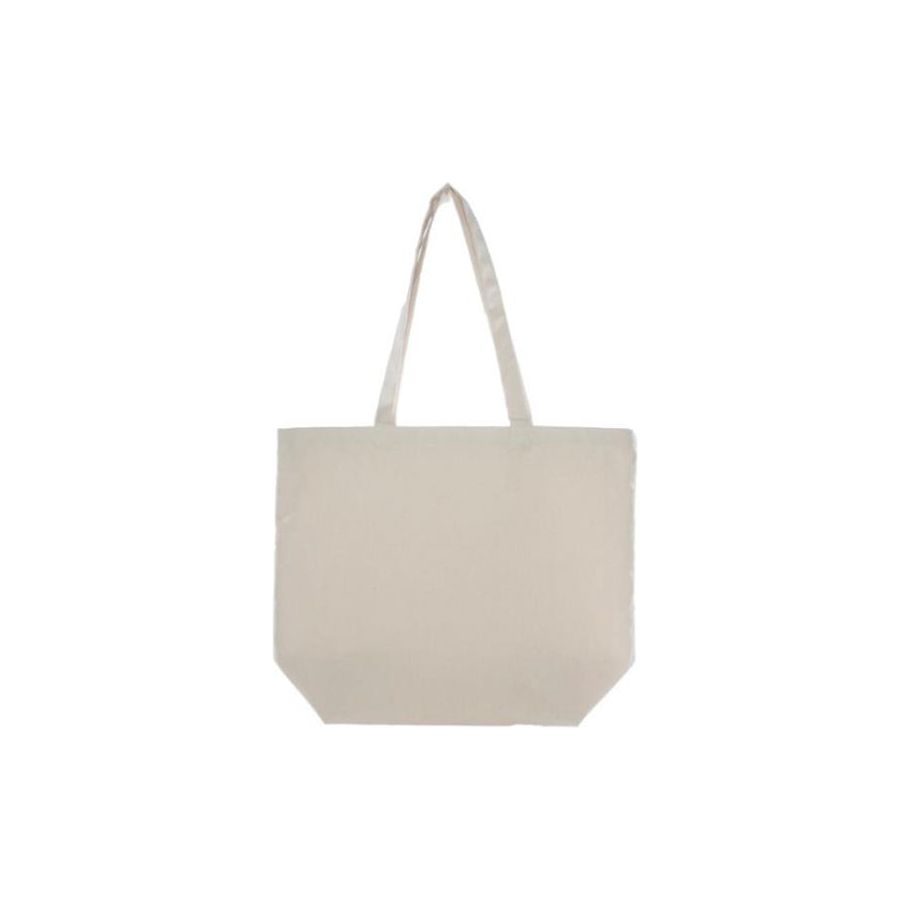 Bovevil Canvas Einkaufstasche XL Bio -Baumwolle