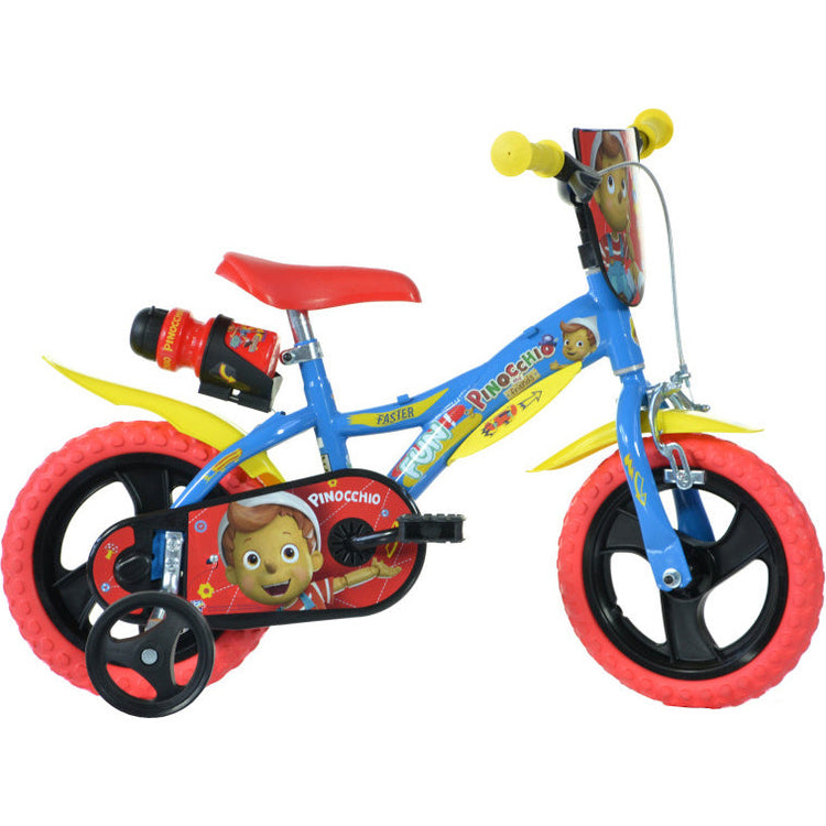 Pinocchio 12 Zoll 21 cm Jungen durchblau rot durchdringen