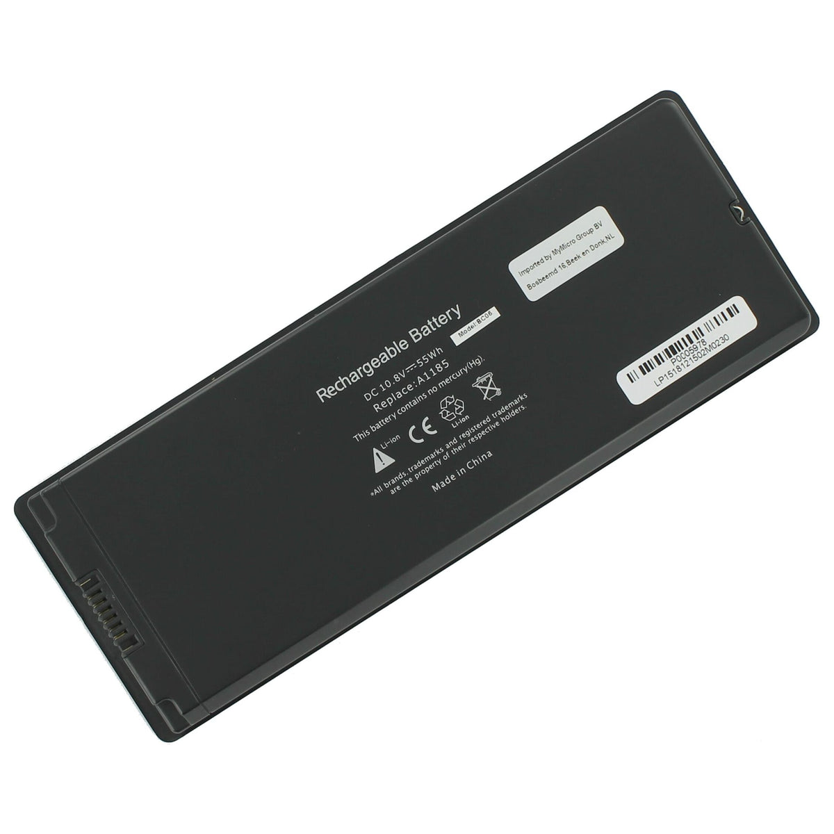 Ersatz MacBook Laptop Batterie 5100mAh Schwarz