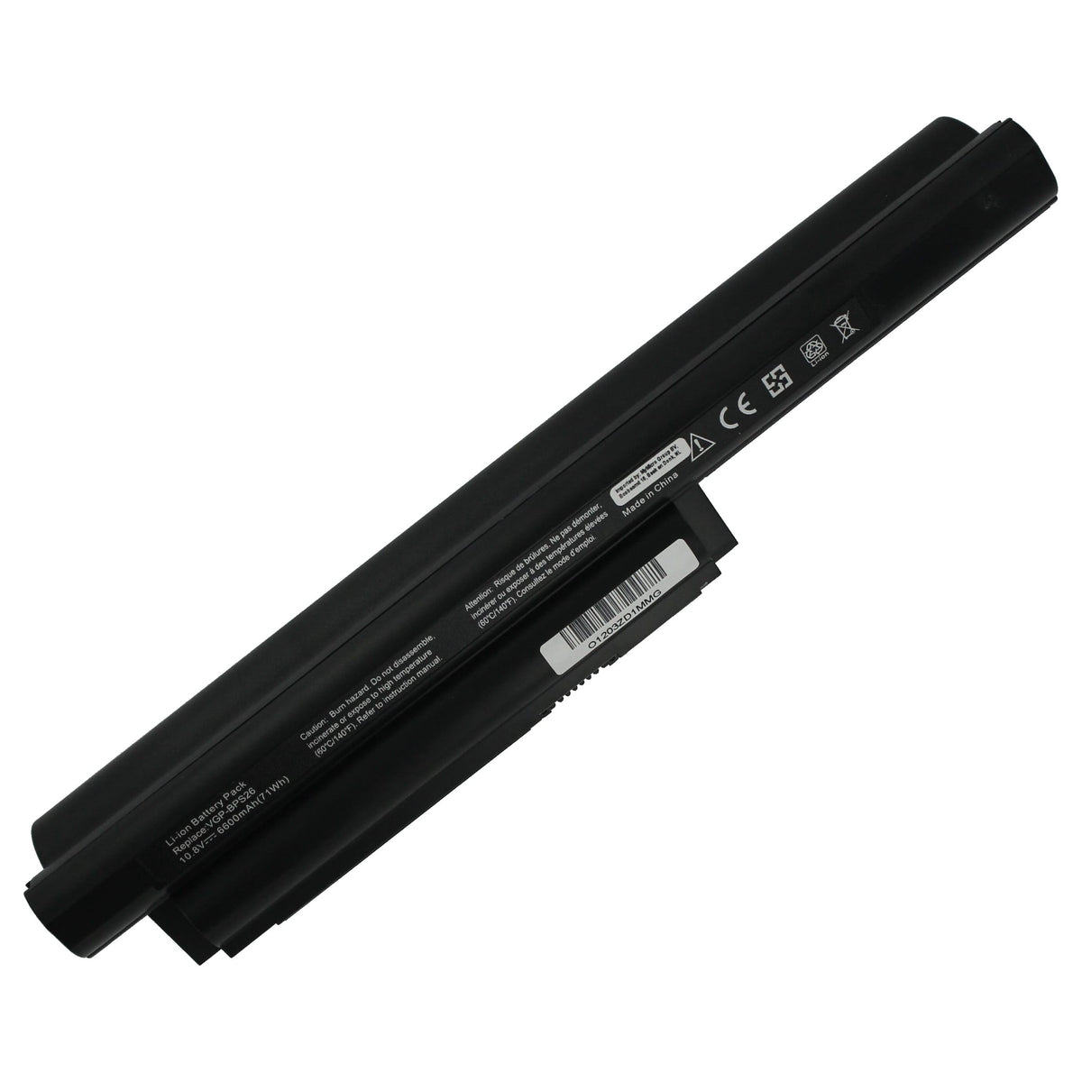 Blu-Basic Laptop-Batterie 10,8 V 6600mah