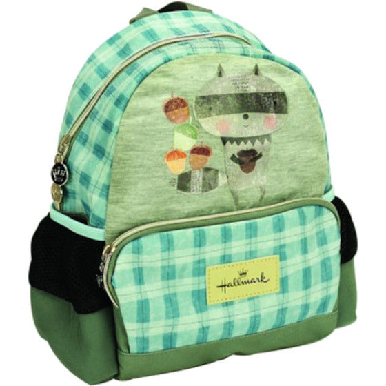 Hallmark Nordic Racoon Rucksack Junior 11 x 25 x 31 cm graublau