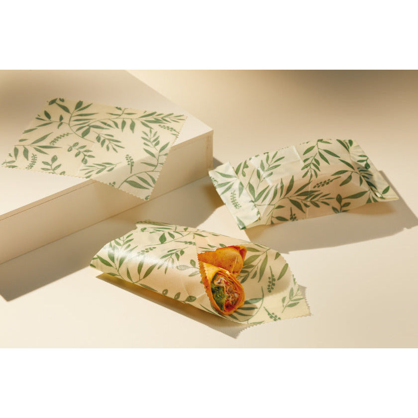 Kitchencraft natürliche Elemente Lebensmittel Wickel vegane Folie 3 Teile