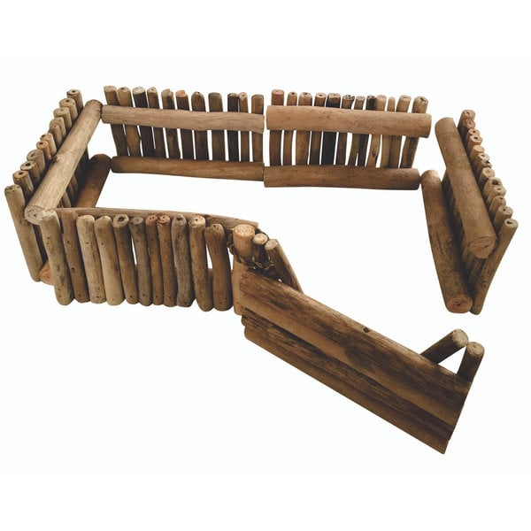 Papoose -Spielzeugzaun + Gate 10pc festgelegt