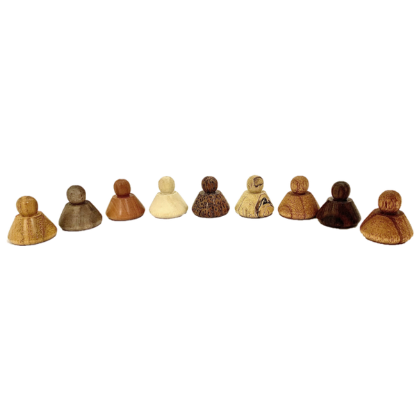 Papoose Toys Mini WW Toppers 9PC