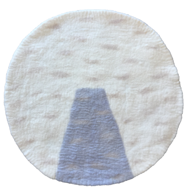 Papoose Toys Winter Feenmatte klein, 66 cm Durchmesser