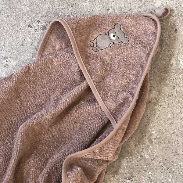 Petú Petú Mano Badcape Groot mit Kapuzen -Teddy