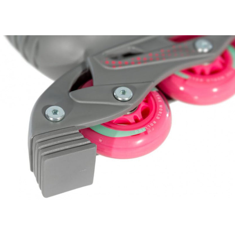Inline Skates Riddler Hardboot 82A Grau Größe 27-30