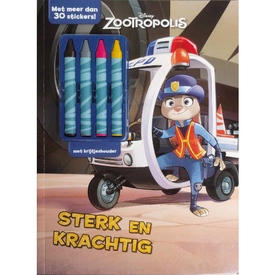 Rebo -Produktionen Zootropolis Colorbook Junior 29 cm Papier