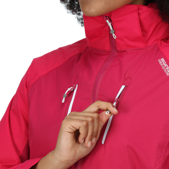 Regatta Caldale IV Regenjacke Ladies Pink Size S s