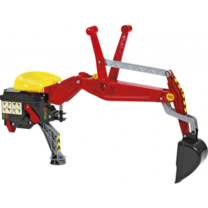 Rolly Toys Hecklader Backhoe 40 x 23 x 78 cm Juniorrot