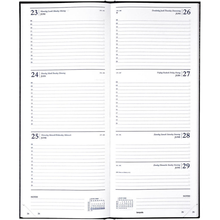 Agenda Brepols Saturn Black