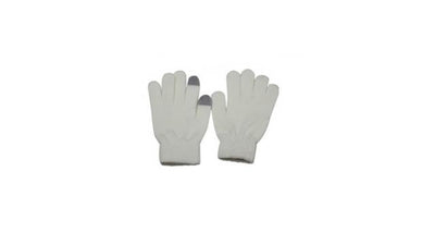 Kein Name Dot Touchscreenhandschuh Wolle Weiß Größe m l