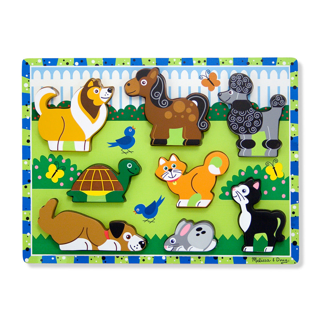 Melissa Doug Melissa Doug Holz Puzzle Haustiere