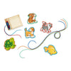 Melissa Doug Melissa Doug Stickerei auf Holztieren