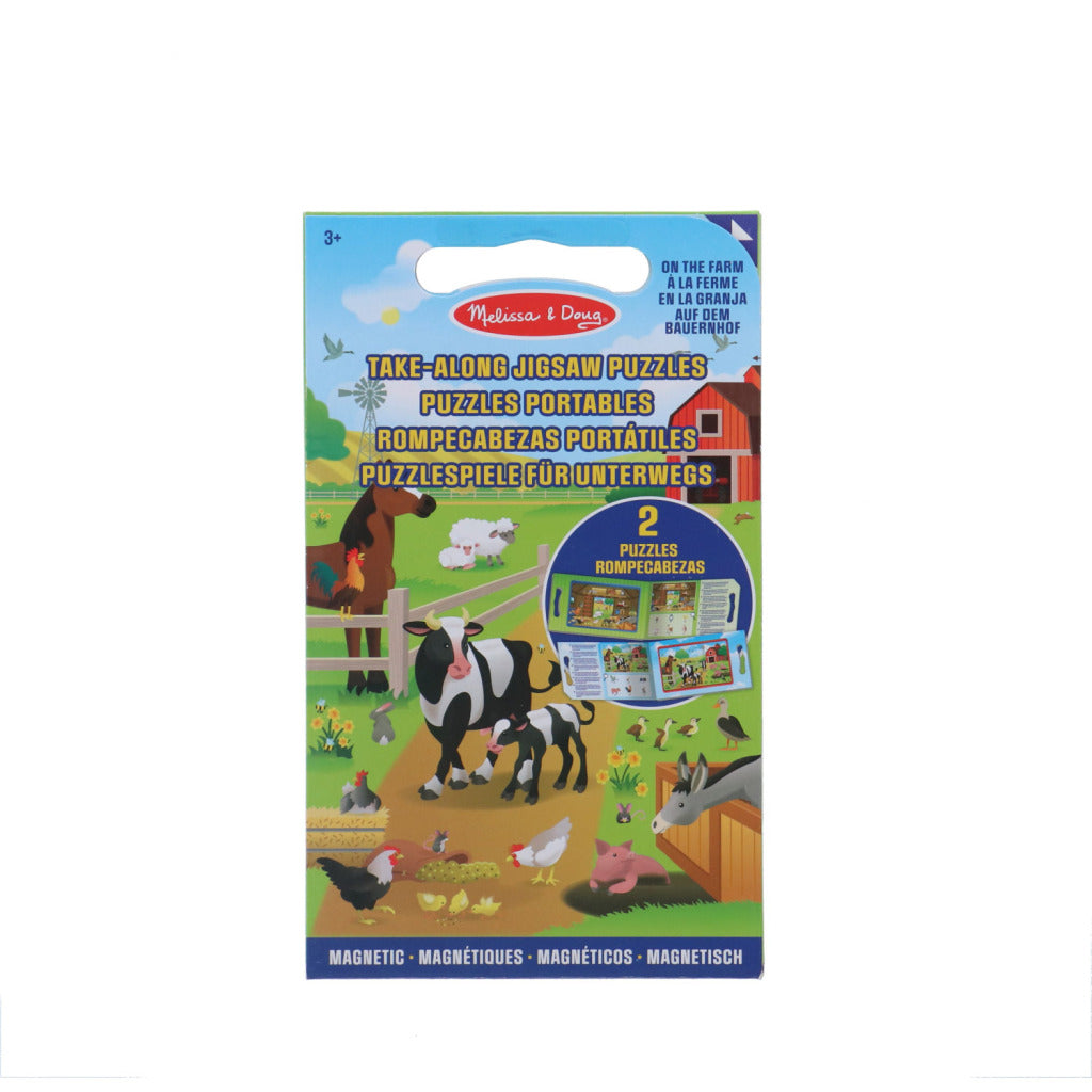 Melissa Doug Melissa Doug Magnet Puzzle 2x 15 Teile