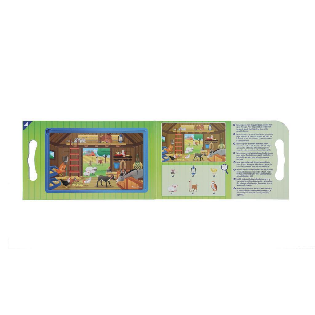 Melissa Doug Melissa Doug Magnet Puzzle 2x 15 Teile