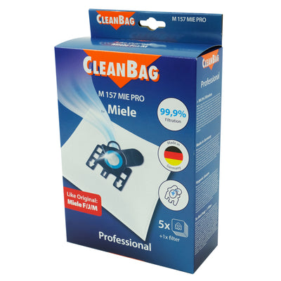 ScanPart ScanPart Clean -Taschen -Staubbeutel M 157 Mie Pro Miele 5 Teile
