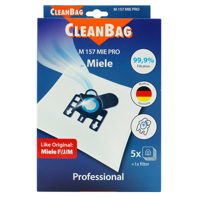 ScanPart ScanPart Clean -Taschen -Staubbeutel M 157 Mie Pro Miele 5 Teile