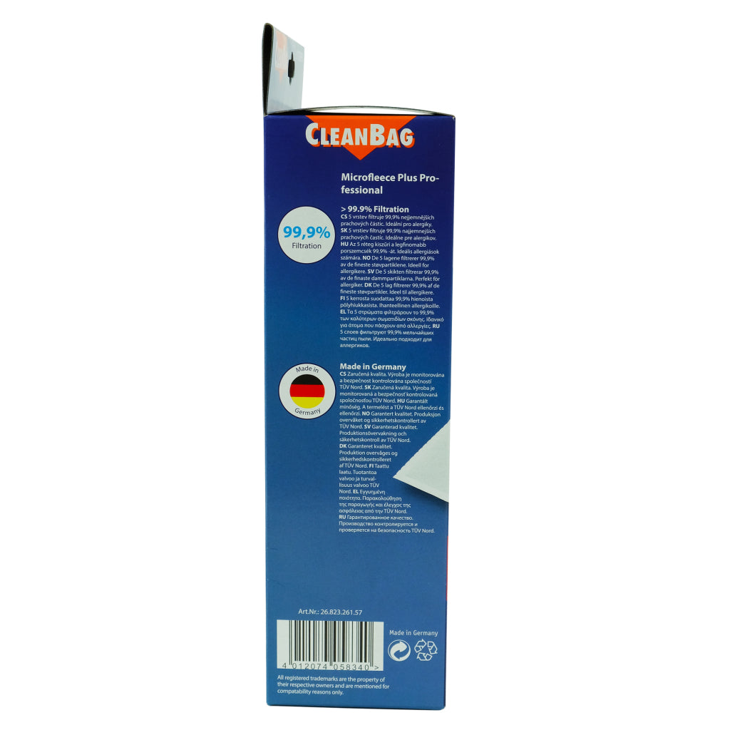 ScanPart ScanPart Clean -Taschen -Staubbeutel M 157 Mie Pro Miele 5 Teile