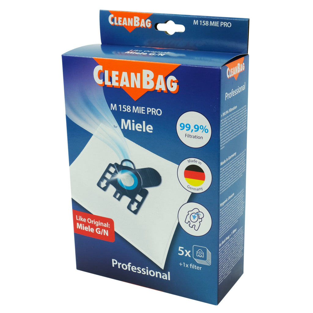 ScanPart ScanPart Clean -Bag -Staubbeutel M 158 Mie Pro Miele 5 Teile