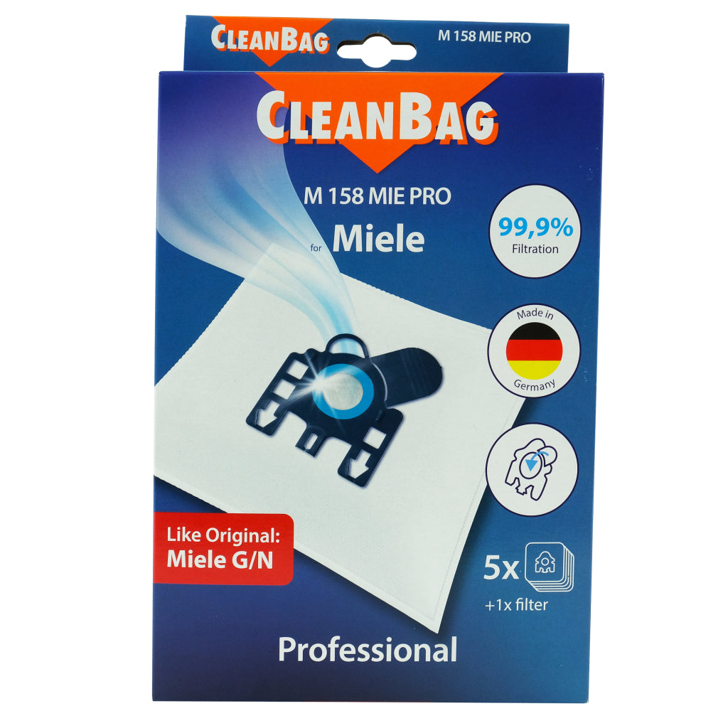 ScanPart ScanPart Clean -Bag -Staubbeutel M 158 Mie Pro Miele 5 Teile