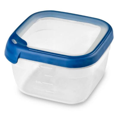 CHREVER CHRAVER GRAND Koch Vershoudbak Square 1,2l Transparent Dunkelblau