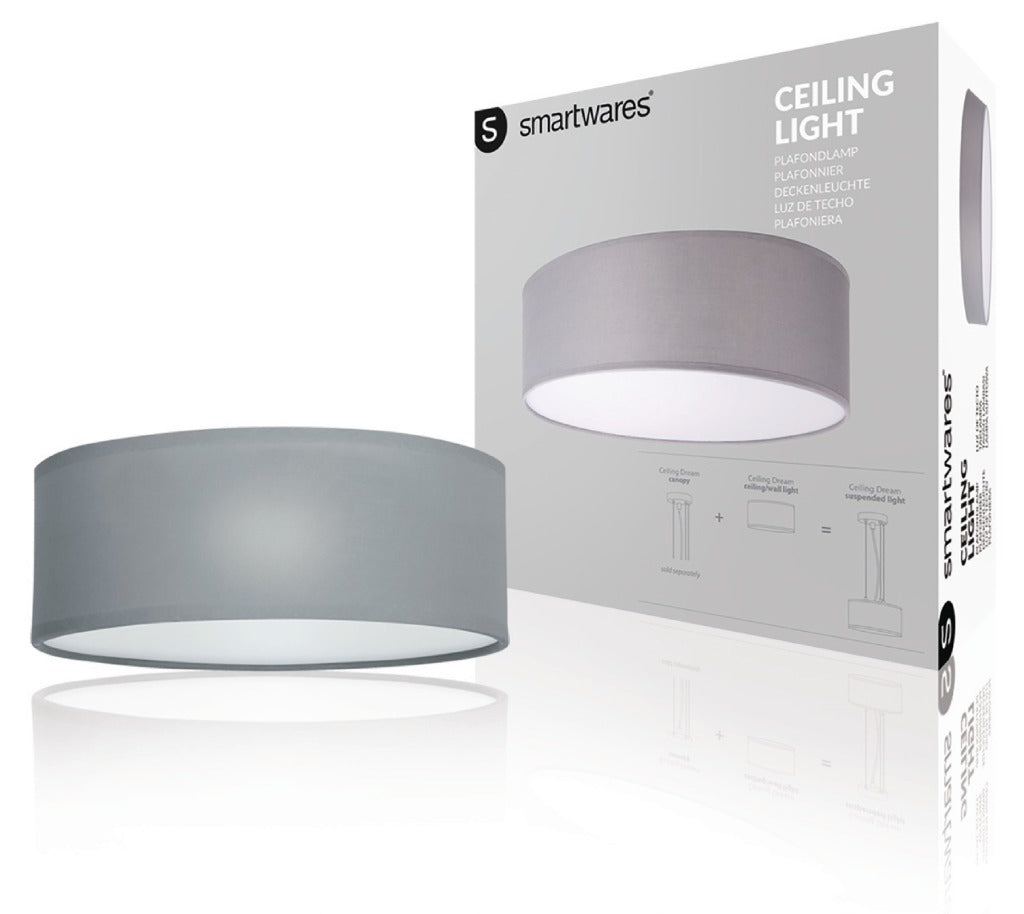 RANEX RANEX RA-1000465 MIA LED-Deckenlampe 30 cm Grau