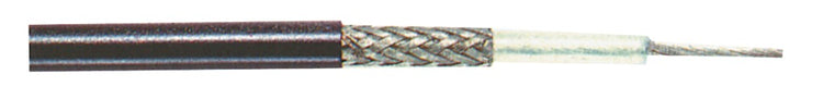 Tasker Tasker TASR-RG58CU Koaxkabel auf Haspel RG58 5,0 mm 100 m Schwarz
